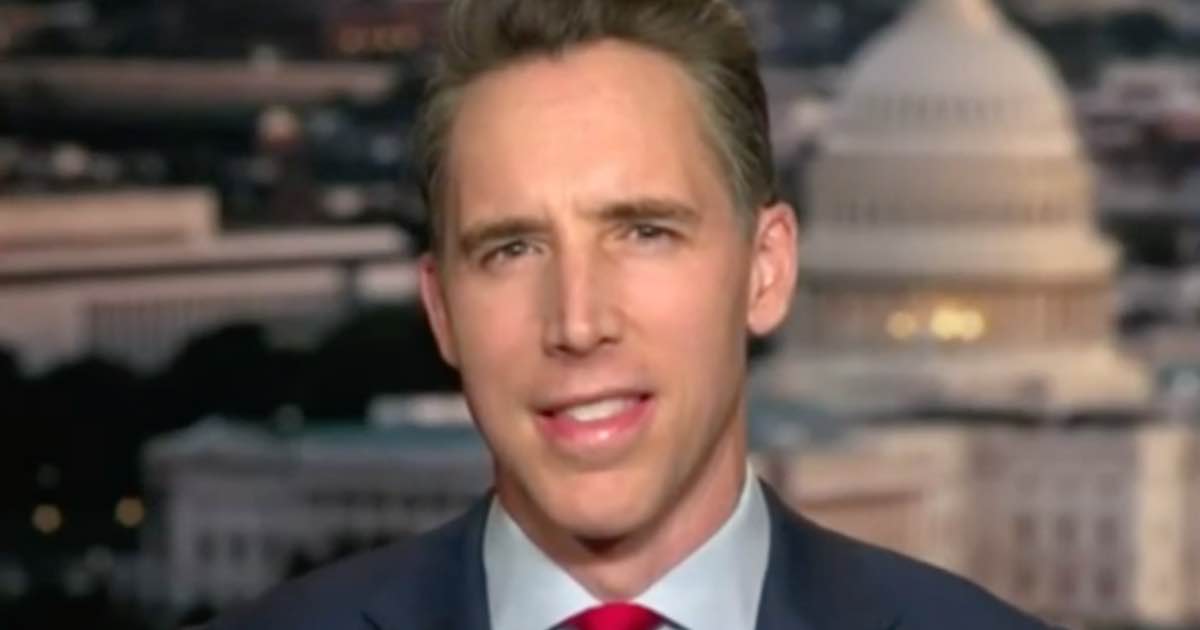 Josh Hawley: This Election Is A Referendum On Biden's Record Of Chaos 