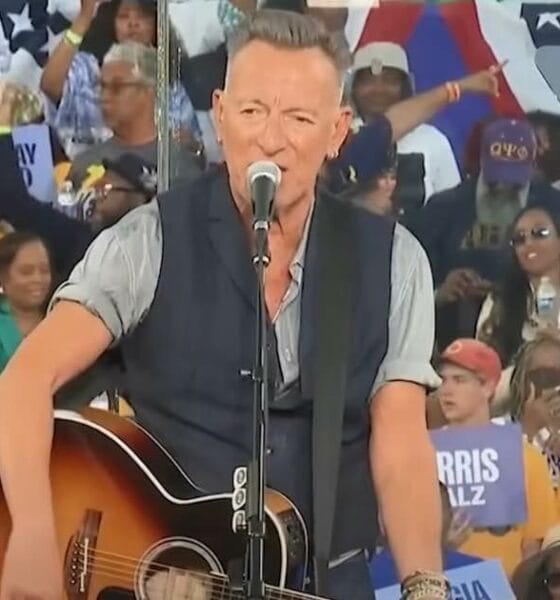 Bruce Springsteen campaigns for Kamala Harris at Georgia rally