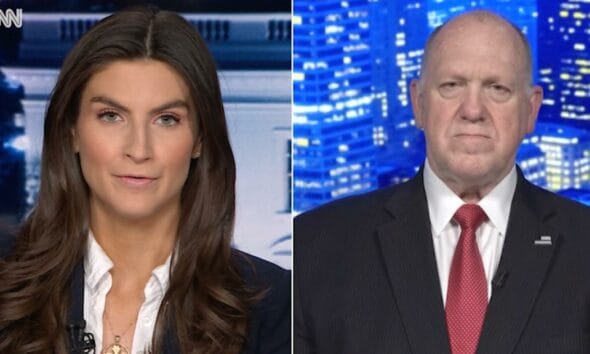 Kaitlan Collins interviews Tom Homan on CNN about deportation policy and MS-13 cases